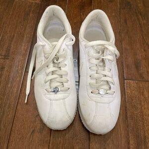 Nike White Athletic Shoes